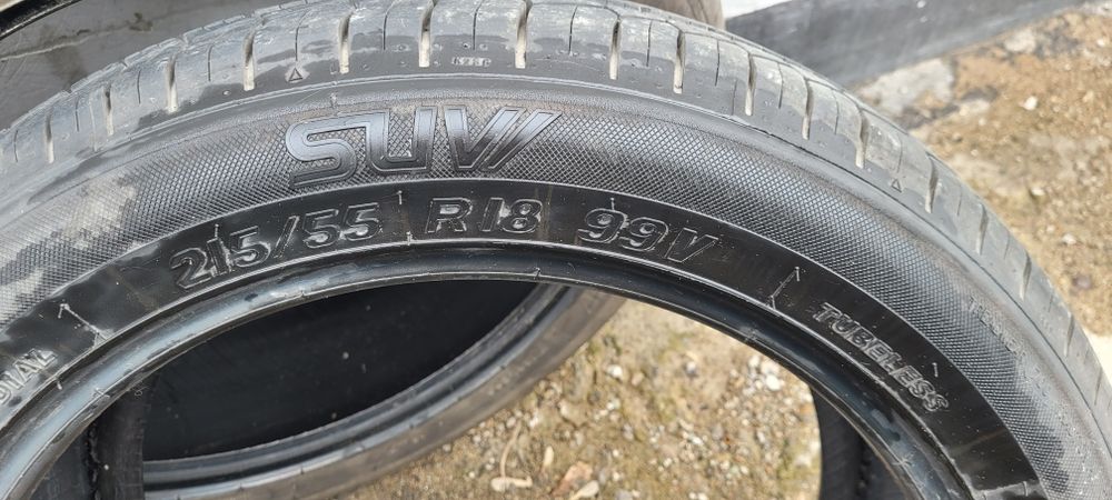 Резина на авто 215/55  R18