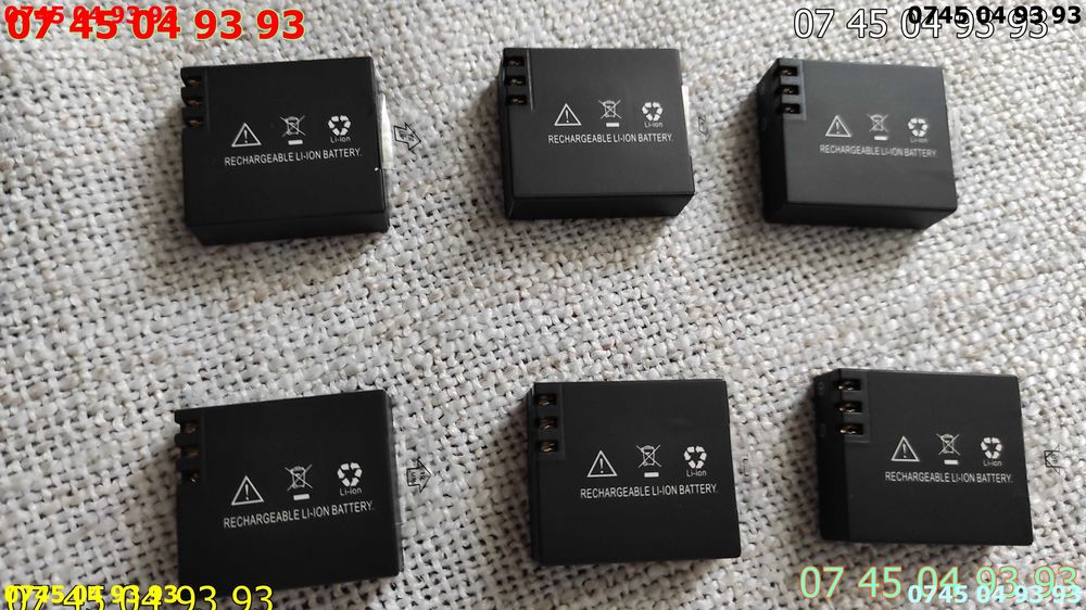 acumulator si incarator tip go pro cu proba NOI