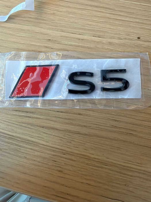 Emblema Sline S5 pentru spate portbagaj Audi