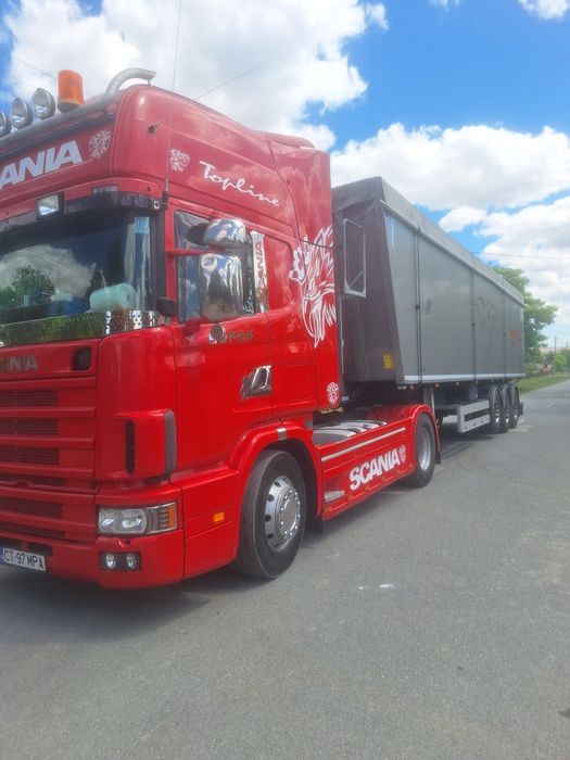 De vânza scania +semiremorca