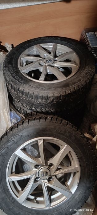 Диски с зимней резиной