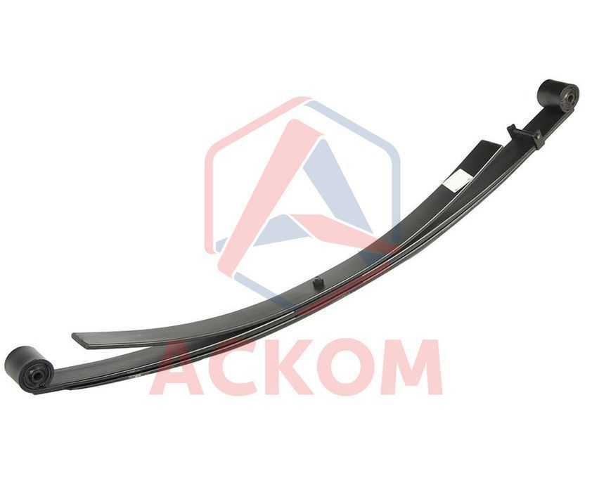 рессора задняя 2листа с подрессорником с шарнирами