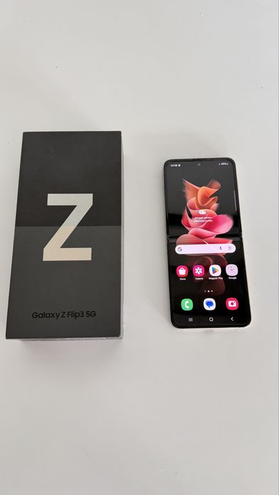 Samsung Galaxy Z Flip3 5G – 128 GB, Cream