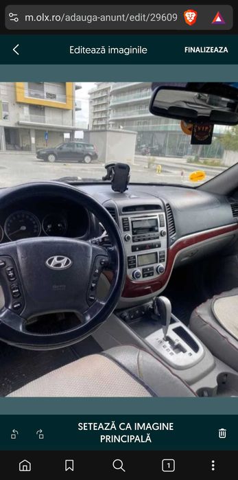 Hyundai Santa Fe cu trapa