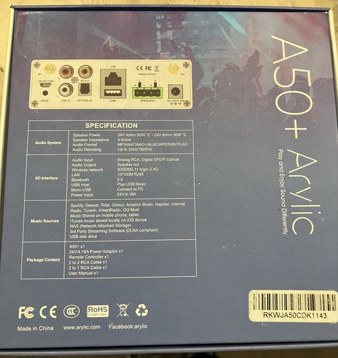 Аудио стример Arylic