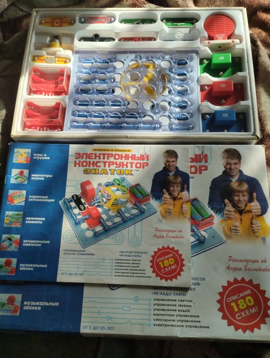 Электро конструктор 180 схем