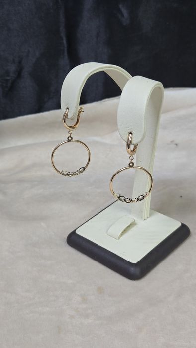 Серьги из красного золото