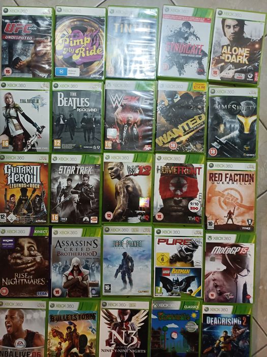 Дискове   за Xbox 360-270 заглавия