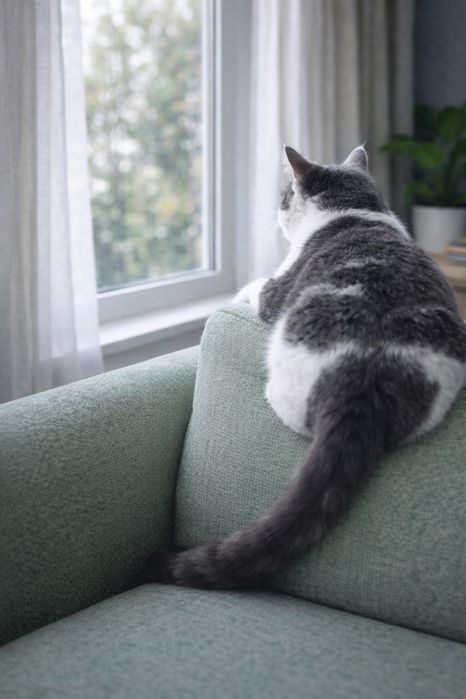 Кот СЕНЯ ищет семью. Кастрирован