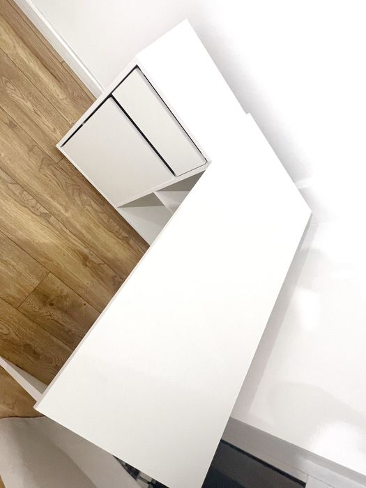 Стол новый белый письменный компьютерный