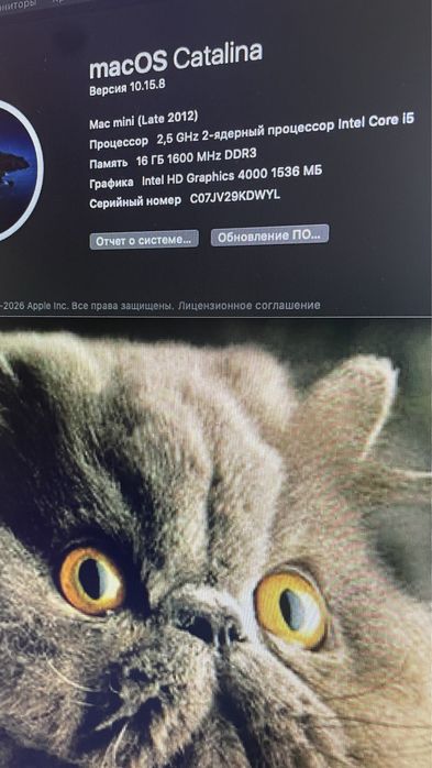 Mac mini (конец 2012 года) Core i5