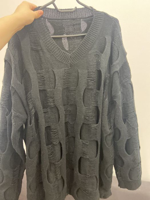 Б/у черный свитер