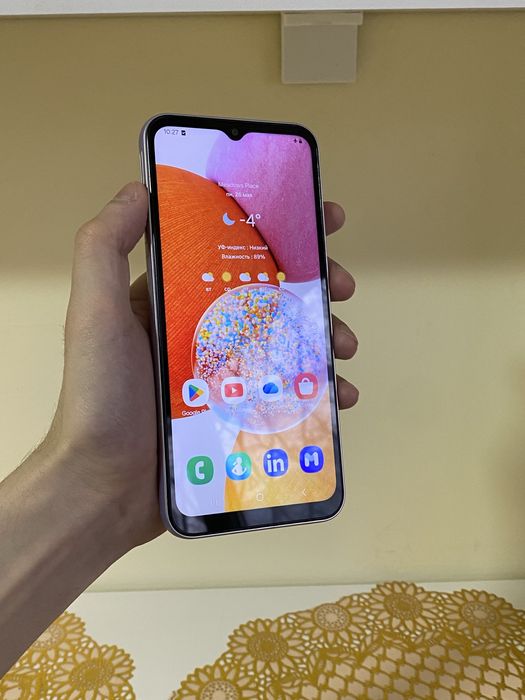 SAMSUNG A14 Silver Оригинал