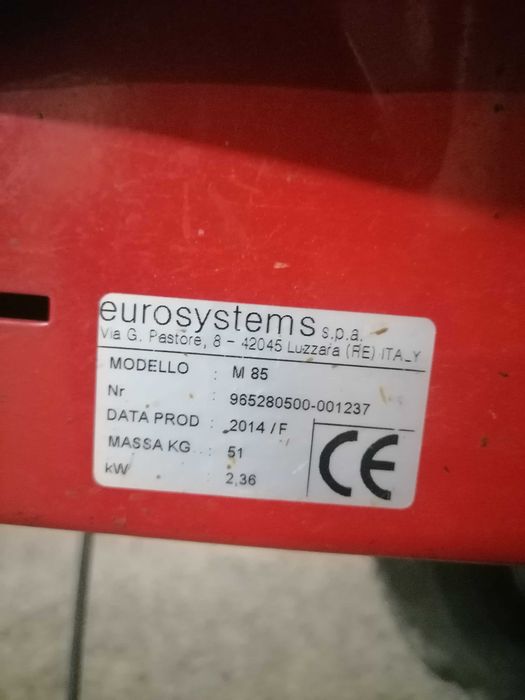 Палцова косачка Eurosystems M 85 Briggs & Stratton