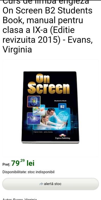 Set English Workbook + Student’s Book – complet rezolvate