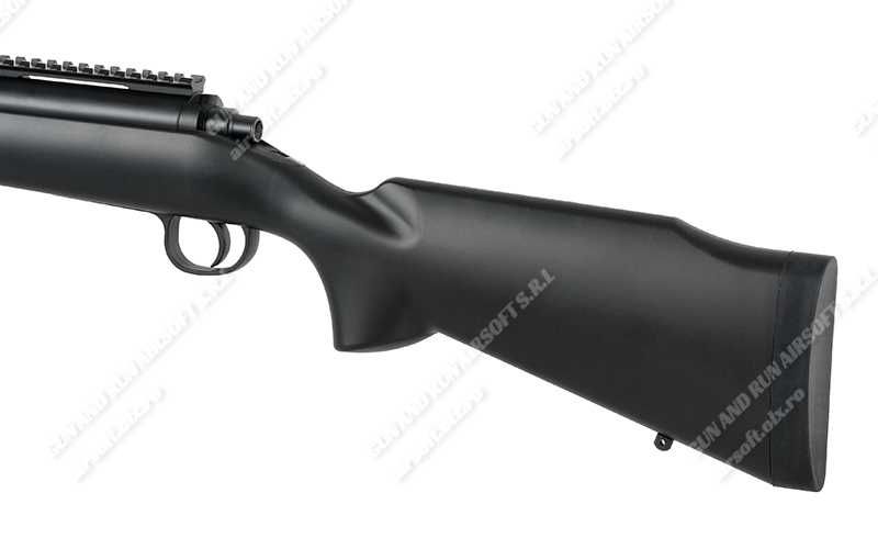 Pusca Airsoft *Manuala* + LUNETA Cu Aer Comprimat Arc + Munitie TOTALA