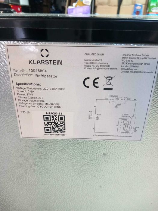 SUPER OFERTA Congelator cu sertare  60 Litri