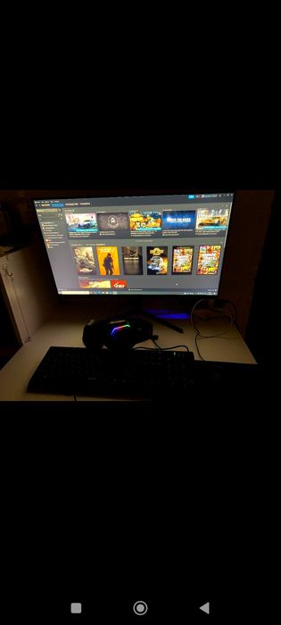 Компьютер игровой(все настроено).Покупала для работы в октябре