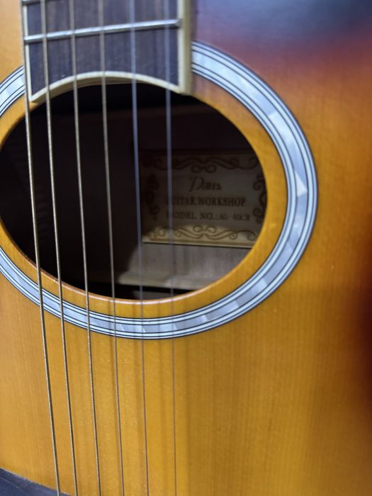 Гитара б/у, с чехлом