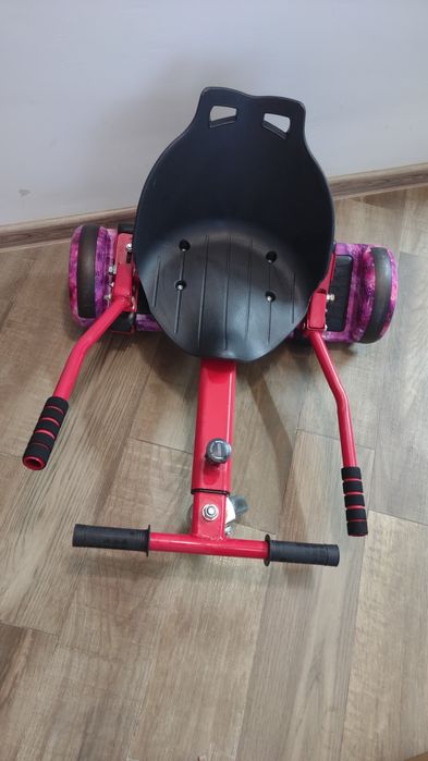 Hoverboard electric, roti mari 6,5" plus scaun Kit Kart