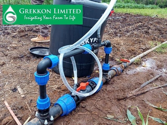 Injector Venturi Ventury 3/4 pentru fertilizanţi prin fert-irigare pentru coloana de irigatie