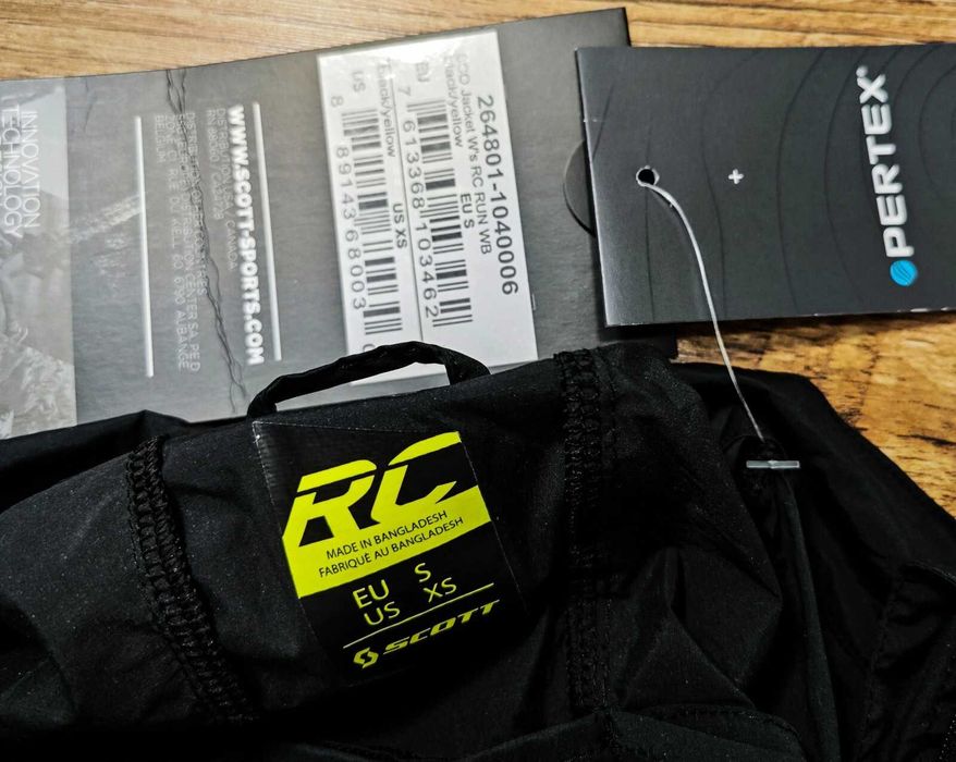 SCOTT RC Run  Pertex Оригинално дамско яке / горница размер S  Ново