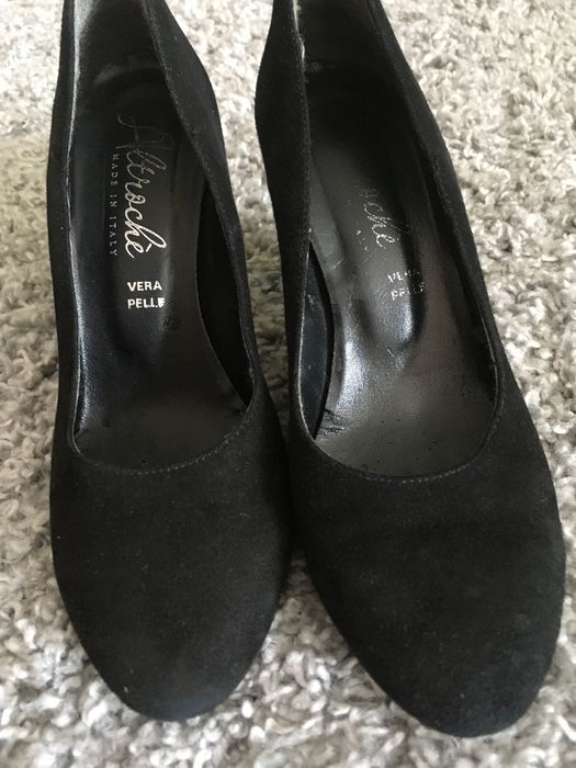 Pantofi dama piele intoarsa marimea 36