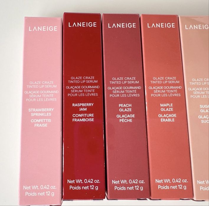 Laneige гланц серум Glaze Craze Lip Serum | Оригинални Различни нюанси