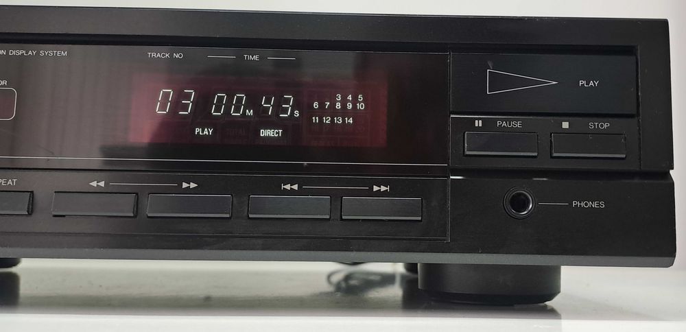Denon DCD 600 CD player classic vintage 1987 burr brown PCM 56 Japan
