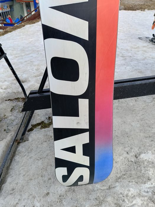 Сноуборд Salomon huknife pro 158