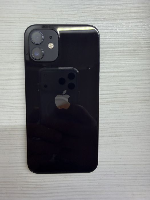 iPhone 12 64GB Negru,77% sanatate baterie