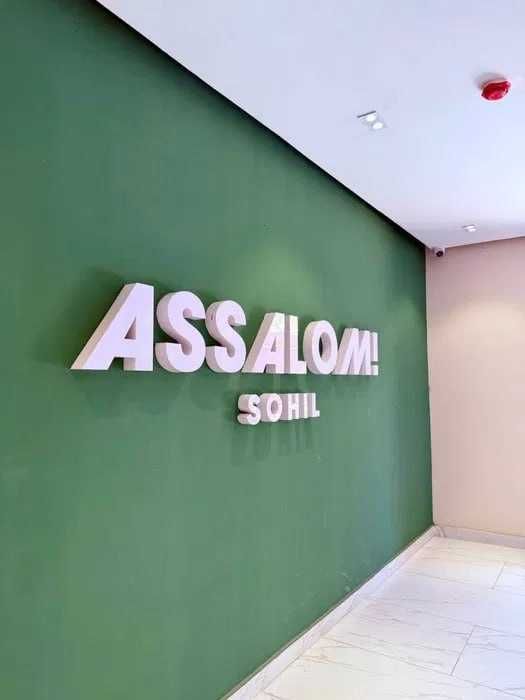 1 комнатная 30 м2 ЖК Assalom Sohil Яшнабад Терраса 27 м2 1/12`