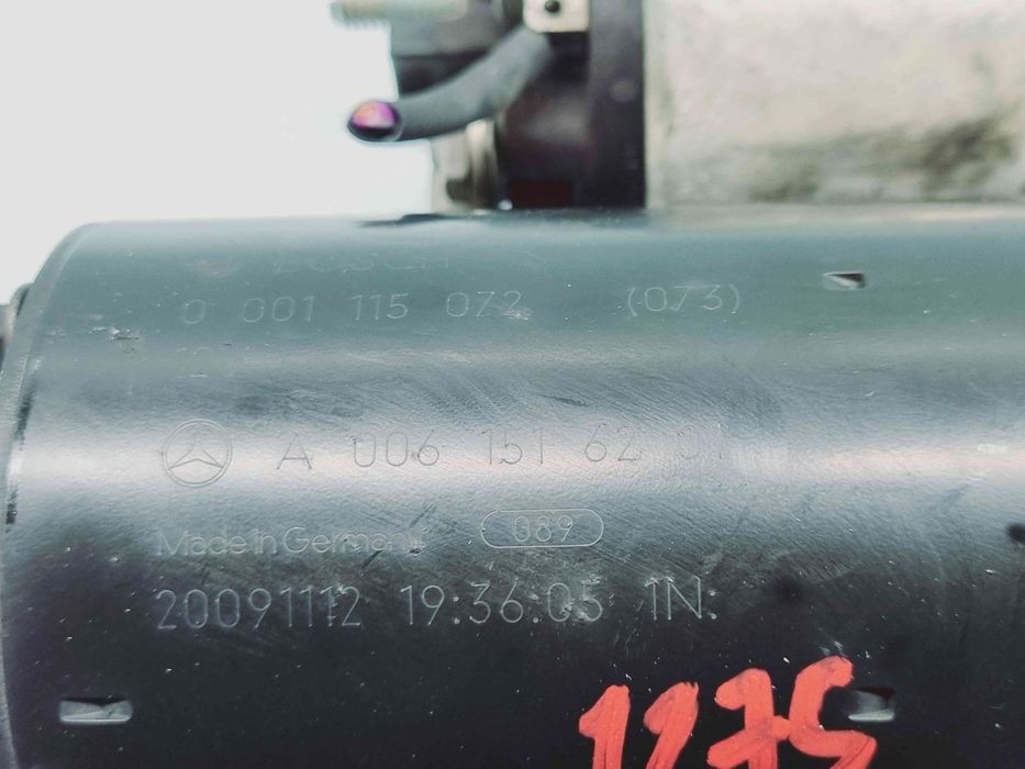 Electromotor 10 dinti Mercedes Clasa GLK (X204) [Fabr 2008-prezent]