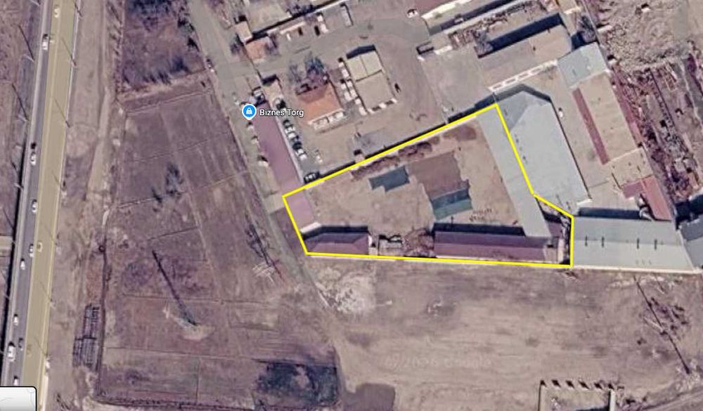 Территория 5600 квадратов под склад - производство в Ургенче