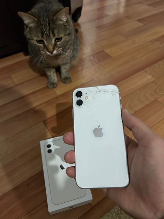 iPhone 11 ремонт болмаган бяры оригнал таза телефон каробка бар