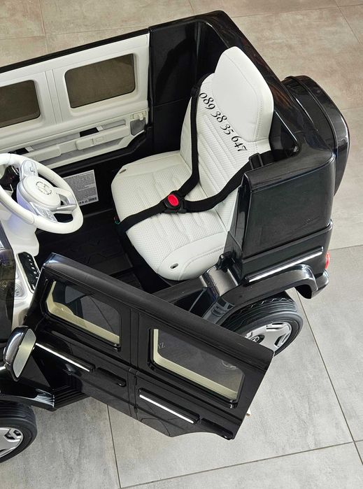 ТОП ЦЕНА!НОВО!Акумулаторен джип Mercedes EQG с 12Vбатерия,EVA гуми,USB