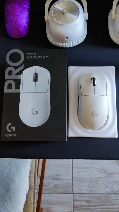 Logitech pro x superlight 2 добро състояние за цената си