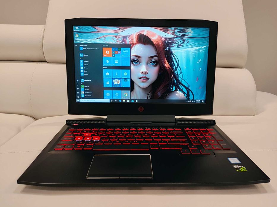 laptop gaming Nou HP Omen ,intel core- i7-, video NVIDIA, ram 16 gb