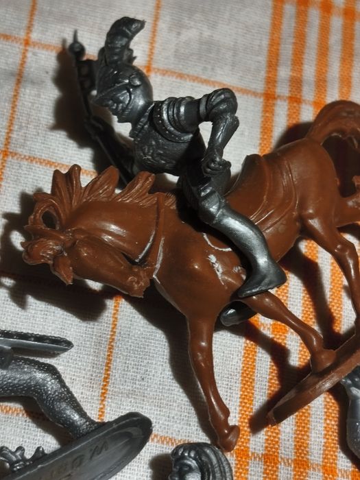 Figurine Cavaler, cowboy plastic West Germany