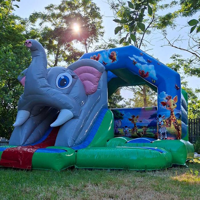 Tobogane gonflabile, topogane si casute pentru copii