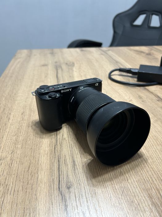Sony ZV-E10 обьектив Sigma 30mm