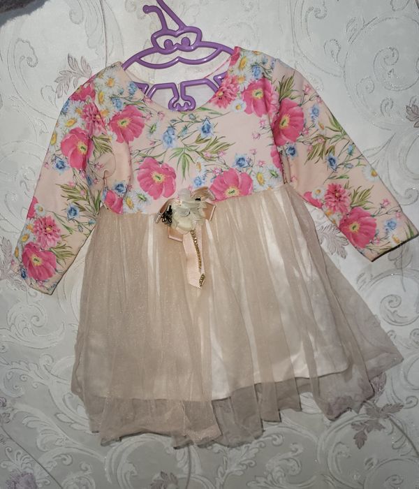 Платье на девочку 1 годик