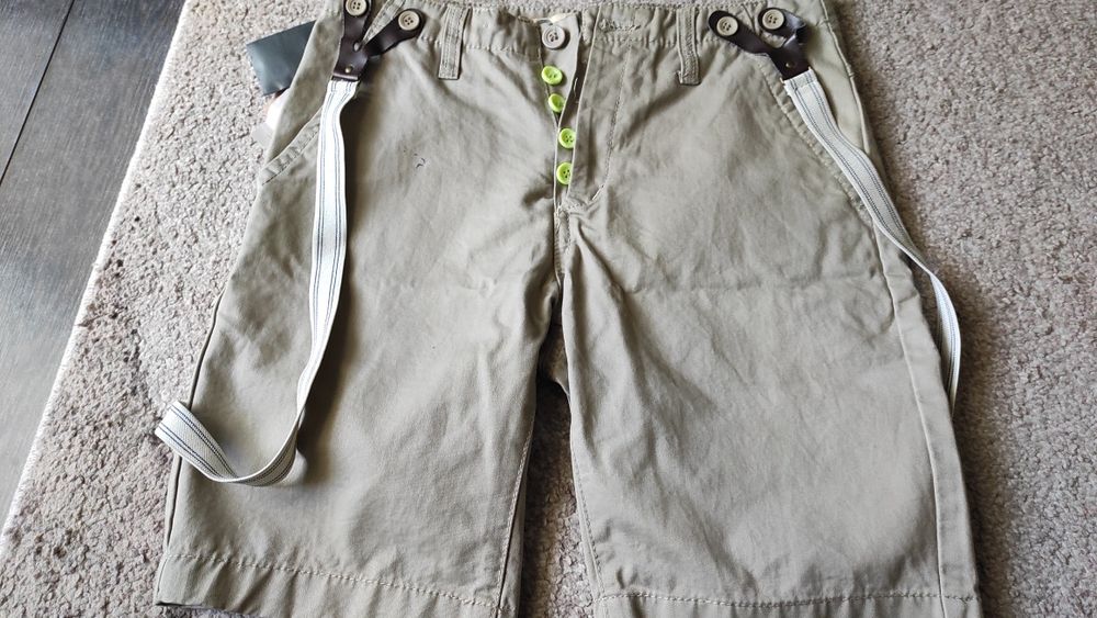 B&Burns Pantaloni de vara cu bretele, chic