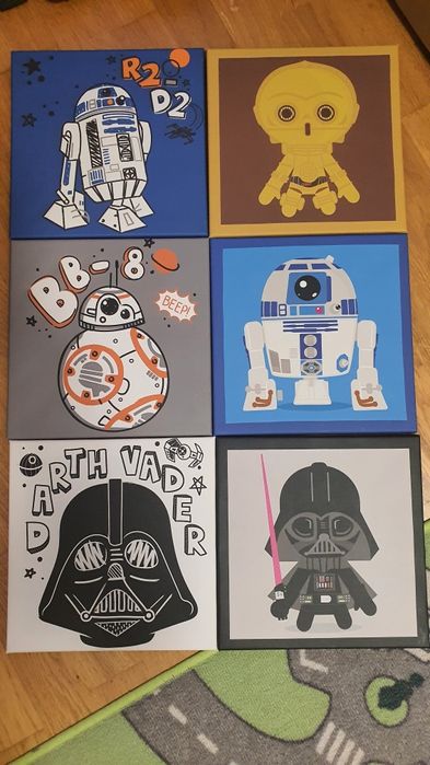 Tablouri star wars 5 buc