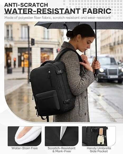 Rucsac calatorie avion cu vacuum, 47x22x31cm, NOU, Factura