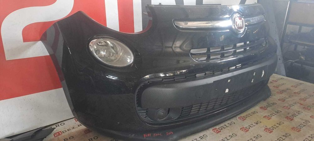 Bara fata completa cu proiectoare pentru Fiat 500 L 2014 , culoare negru