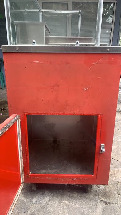 Газова количка за приготвяне на сандвичи