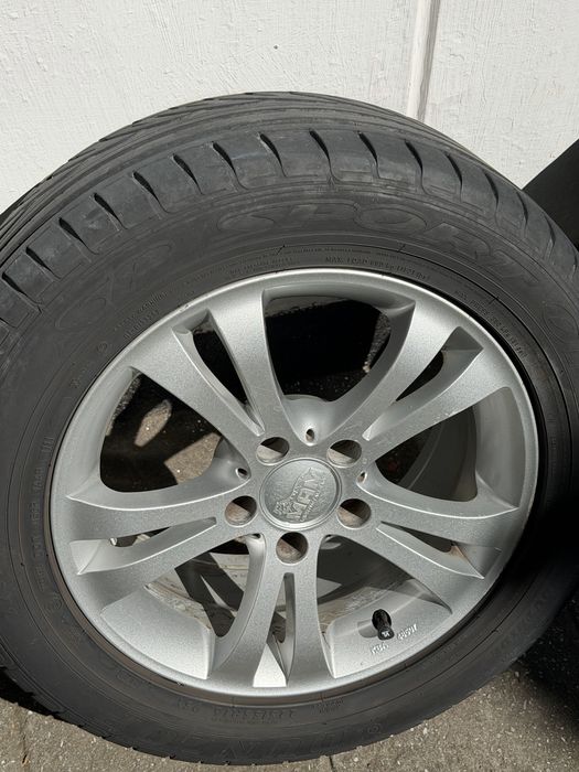 Джанти 16 5х112 +гуми Dunlop sp spotr