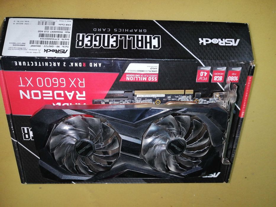 Видеокарта RX 6600XT