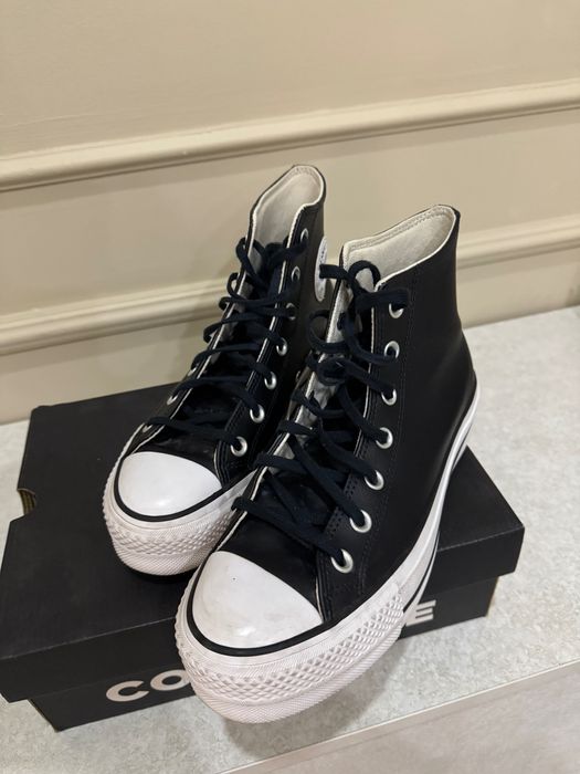 Кеды Converse кожаные